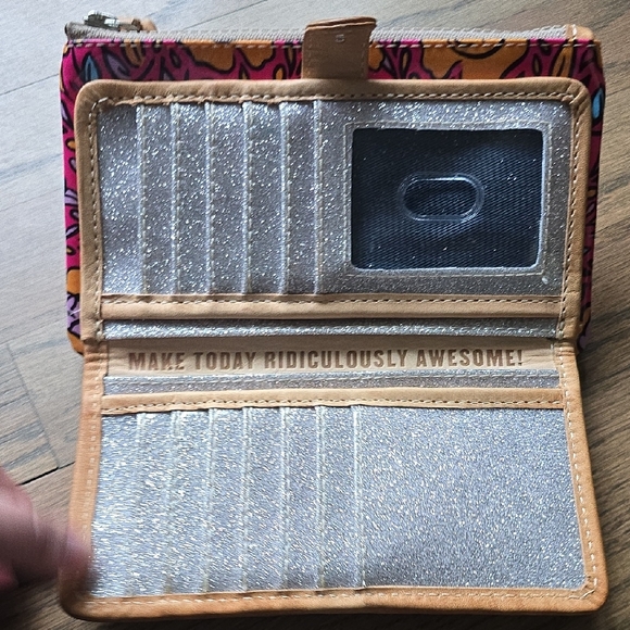 Consuela Molly Slim Vibrant Floral Wallet - Picture 6 of 7